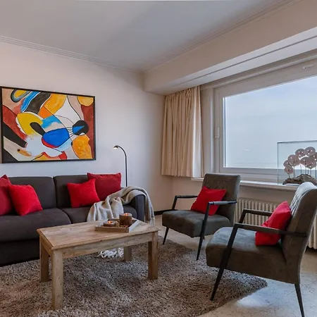 Appartement Charming With Frontal Seaview Ostende